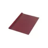 Cartella a rilegatura termica LMG rossa A4 dorso 3 mm confezione da 50 BMDLEM-RO-R3