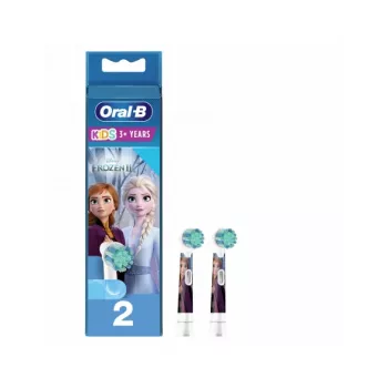Braun EB 10-2K Frozen testine di ricambio elettriche per spazzolino per bambini (confezione da 2)