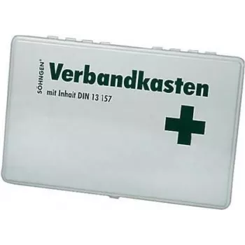 SÖHNGEN RIEL DIN 13157 cassetta di primo soccorso, plastica ABS, arancione, montaggio a parete 3003046