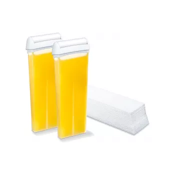 Beurer HL 40 cartuccia di ricambio cera calda – 50 ml roll-on a base di cera d'api HL041