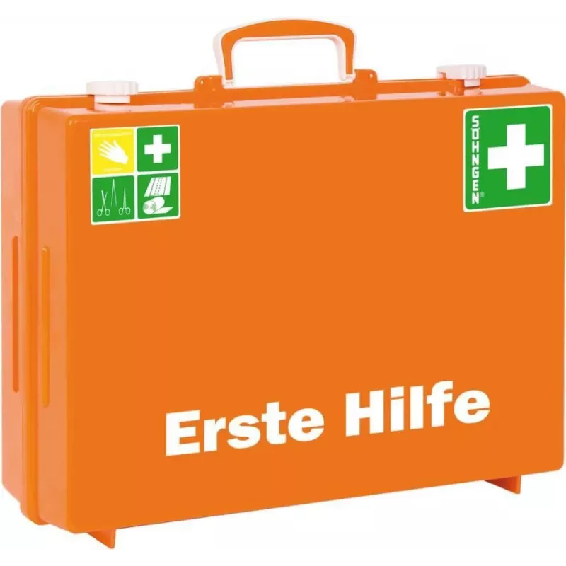Söhngen QUICK-CD valigetta di pronto soccorso, DIN 13157, arancione 3001125