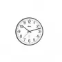 PEWETA orologio da parete radiocontrollato 30cm nero plastica movimento silenzioso 51.130.312