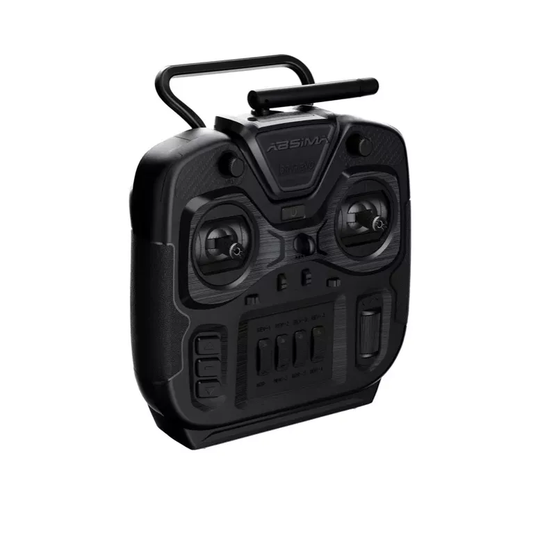 Absima SR6S-EVO sistema radiocomando a stick 6 canali 2,4GHz con ricevitore 6 canali (nero) 2000023