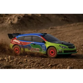 Absima 1:10 EP Rally STi-X Brushless 4WD RTR auto RC con batteria e caricabatterie (12234)
