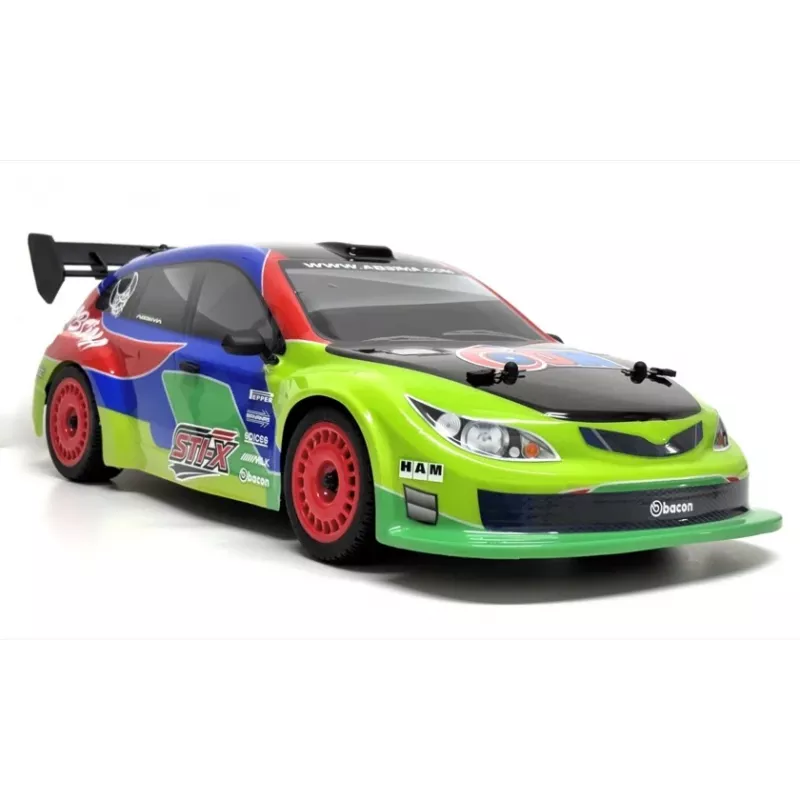 Absima 1:10 EP Rally STi-X Brushless 4WD RTR auto RC con batteria e caricabatterie (12234)