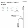 Flexline cavo di ricarica USB-C a Lightning PD 2m bianco FL31-13053