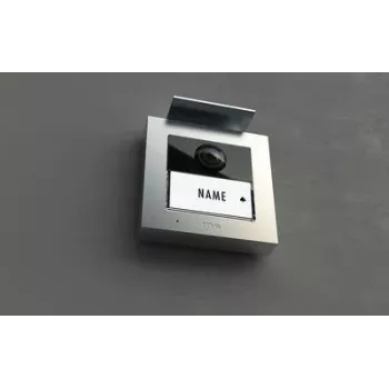M-E MODERN-ELECTRONICS VDV-2010 S videocitofono cablato con unità esterna RFID, argento 41264