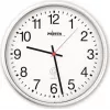 PEWETA orologio da parete wireless plastica bianco 30 cm (51.130.311)