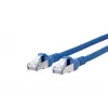METZ BTR Netcom cavo patch di rete RJ45 CAT 6A S/FTP 1,5 m blu con protezione del nasello 1308451544-E