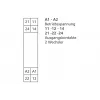 METZ CONNECT RM 21/21 modulo relè di interfaccia 230VAC con LED, 2 contatti in scambio, guida DIN 11050705
