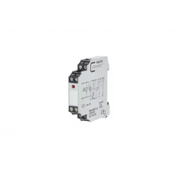 METZ CONNECT 11061913 modulo relè di interfaccia, bobina 24 V AC, 1 in scambio, 6 A, bianco