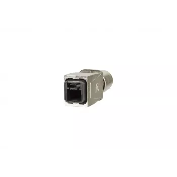 METZ BTR 14010850C0ME custodia connettore RJ45 V14 industriale IP67, push-pull, vuota