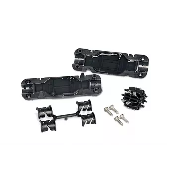 HellermannTyton 435-01652 connettore push-in per fili, 3 poli, nero, 0,5-2,5mm², 450V, 24A, senza attrezzi, EN 60998