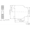 METZ CONNECT modulo di accoppiamento a 2 fili KRA-M8/21-21 24DC (11061925)