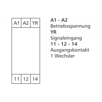 METZ CONNECT modulo di interfaccia a 1 canale senza livello di azionamento manuale KRS-E06 (110655)