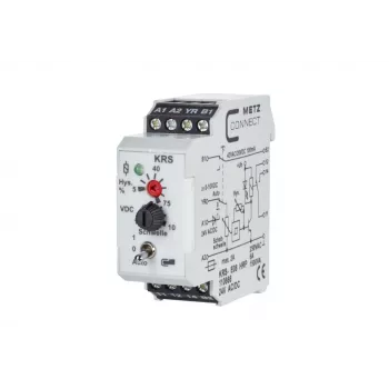METZ CONNECT 110666 relè di potenza bianco DPDT 24V DC 8A montaggio PCB