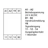 METZ CONNECT 110666 relè di potenza bianco DPDT 24V DC 8A montaggio PCB
