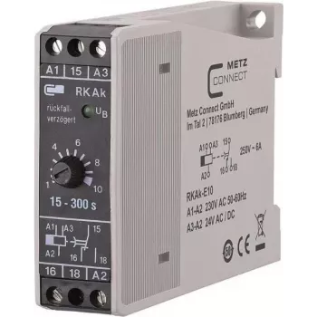 METZ CONNECT RKAk-E10 relè di potenza 24 V DC 16 A 1 in scambio verde 110304412008