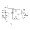 METZ CONNECT KRA-S-F8/21 relè di potenza 24V DC 8A SPDT grigio guida DIN 11070613