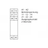 METZ CONNECT 11051005 modulo keystone RJ45 Cat.6A schermato, senza attrezzi, nero/arancione