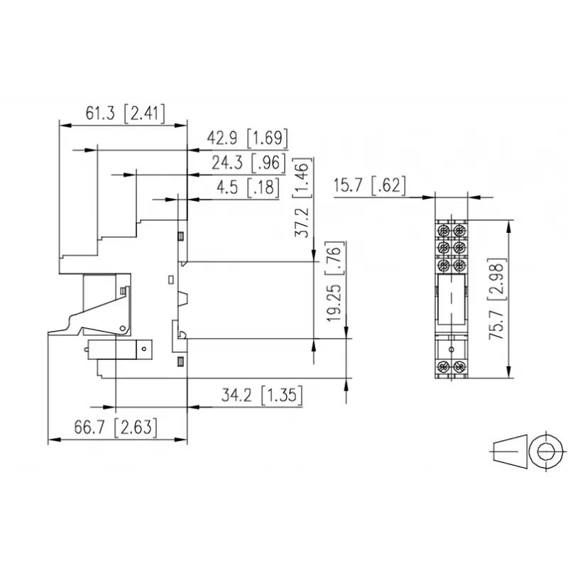 METZ CONNECT 11051005 modulo keystone RJ45 Cat.6A schermato, senza attrezzi, nero/arancione