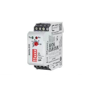 METZ CONNECT 110657 relè di potenza bianco 24V AC/DC 2 CO 16A guida DIN