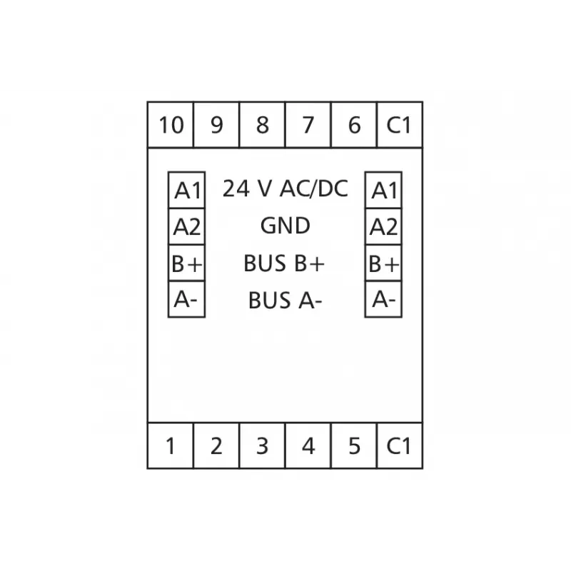 METZ Connect modulo di ingresso digitale Modbus 10DI 24VAC/VDC (1108311319)