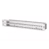 METZ CONNECT 130924-00-E MPP48 Patch panel a 48 porte, acciaio inox, 1,5U, non assemblato