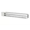 METZ CONNECT 130924-00-E MPP48 Patch panel a 48 porte, acciaio inox, 1,5U, non assemblato