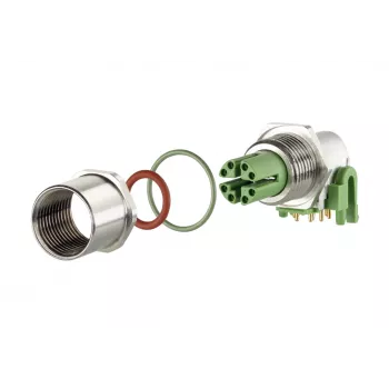 METZ MMT471A315-0004 connettore femmina PCB, 8 poli, passo 2,54 mm, THT, dritto