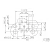 METZ MMT471A315-0004 connettore femmina PCB, 8 poli, passo 2,54 mm, THT, dritto