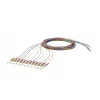 METZ CONNECT 150N1JO0020E cavo patch in fibra ottica OM4 multimodale, 12x LC Duplex, 2 m, nucleo 50 µm, multicolore