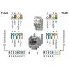 METZ BTR 130910D1APLKE presa di connessione keystone da parete, 1 porta, bianco puro