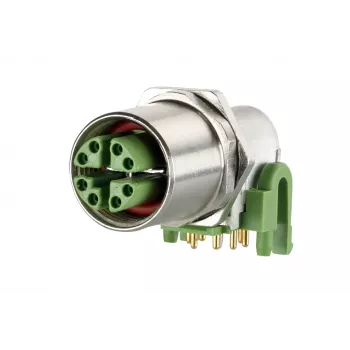 METZ Connect MMT471A315 morsetto PCB 8 poli connettore femmina, passo 3,5mm, connessione a vite, verde