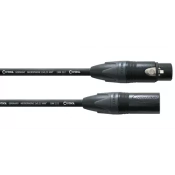 Cordial CPM 3 FM cavo microfono XLR 3m nero 11037