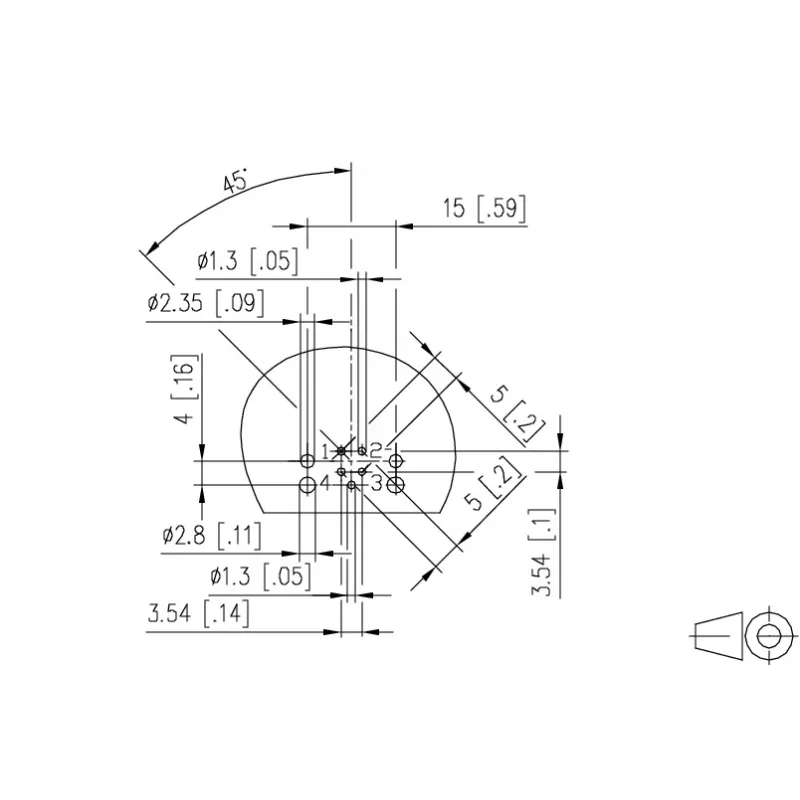 METZ MMT471A115 connettore femmina PCB, 4 poli, passo 3,5 mm, verde