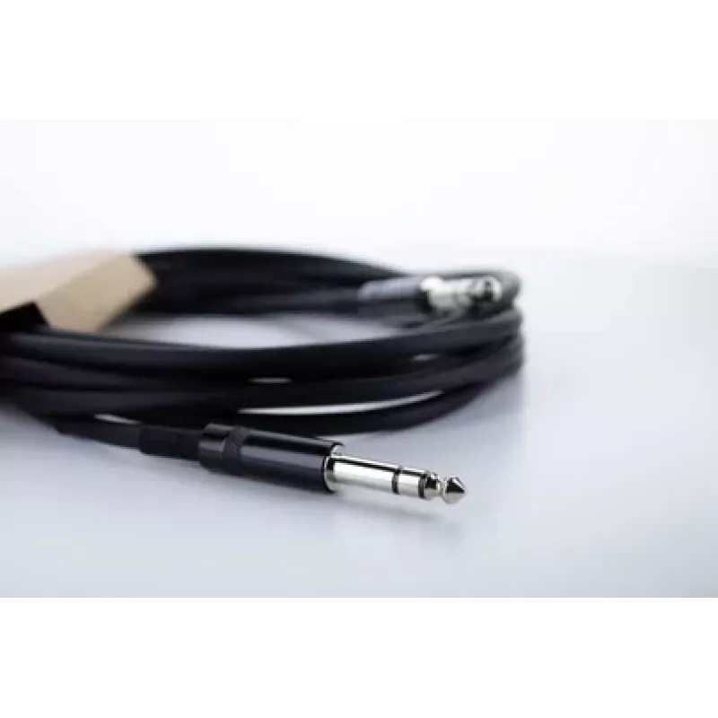 Cordial 14816 cavo audio jack stereo 6,3mm TRS su 6,3mm TRS, 1,5m, nero, twisted pair, PVC