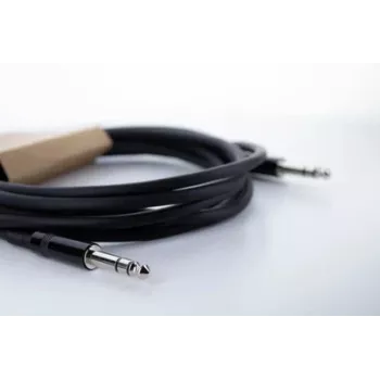 Cordial 14817 cavo audio 6,3 mm TRS su 6,3 mm TRS 3 m nero PVC twisted pair