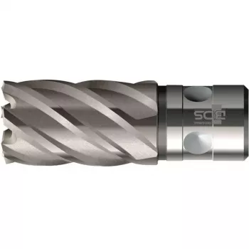 BDS KBK-F 014 HSS-Co 8% fresa a corona 14 mm con attacco QuickIN, profondità di taglio 35 mm