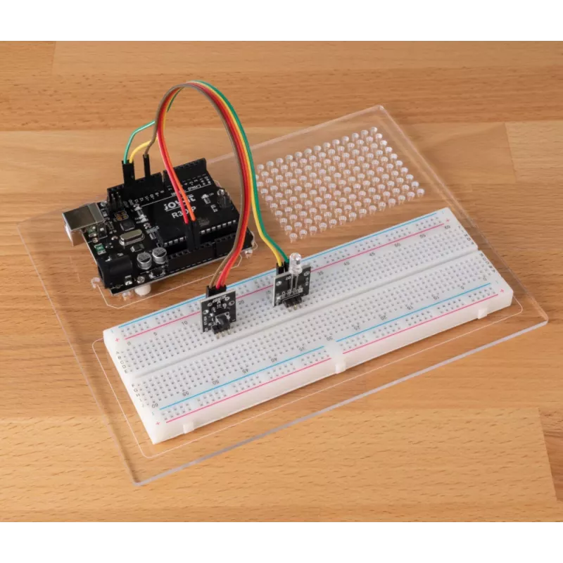 Joy-IT RB-Mount2 kit di montaggio per Arduino, ASUS Tinker Board, Banana Pi, BeagleBone, C-Control, Cubieboard, Grove