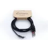 Cavo adattatore audio a Y Cordial 14866 3,5 mm stereo su 2x 6,3 mm mono 1 m nero