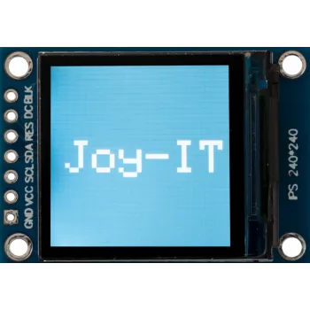 Joy-it modulo display IPS TFT LCD da 1,3 pollici 240x240 con supporto di montaggio SBC (SBC-LCD01)