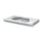 METZ CONNECT OpDAT fix pannello splice-patch 12xLC-D OM3, 1U, 24 fibre, grigio chiaro 1504557712-F