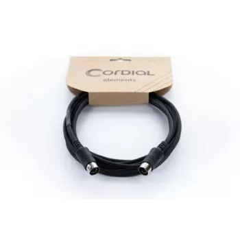 Cordial cavo di collegamento MIDI 1,5 m nero (14895)