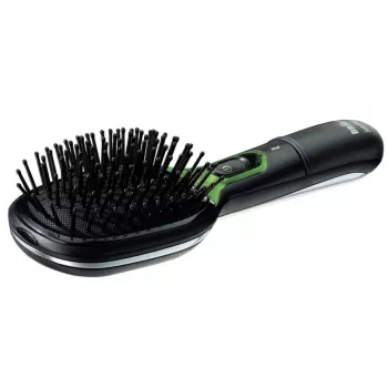 BRAUN BR 710 spazzola ionica per capelli con tecnologia Iontec, senza fili, nero/argento