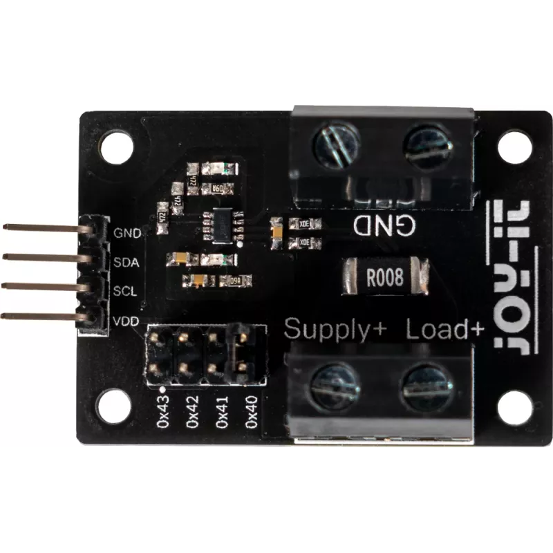 Joy-IT DEBO DVA scheda di monitoraggio corrente, tensione e potenza a 16 bit con INA226 (SBC-DVA)