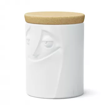 FIFTYEIGHT PRODUCTS Charmant barattolo di porcellana per conserve 1700 ml bianco