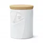 FIFTYEIGHT PRODUCTS Charmant barattolo di porcellana per conserve 1700 ml bianco