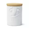 FIFTYEIGHT PRODUCTS Charmant barattolo di porcellana per conserve 1700 ml bianco