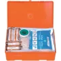 Söhngen Kit di primo soccorso DIN 13157 3003045 arancione ABS antiurto con supporto a parete